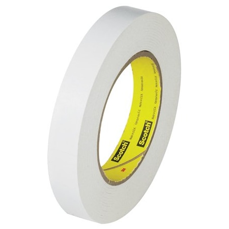 3M 3/4'' x 60 yds. 3M 256 White Flatback Tape, 12PK T944256W12PK